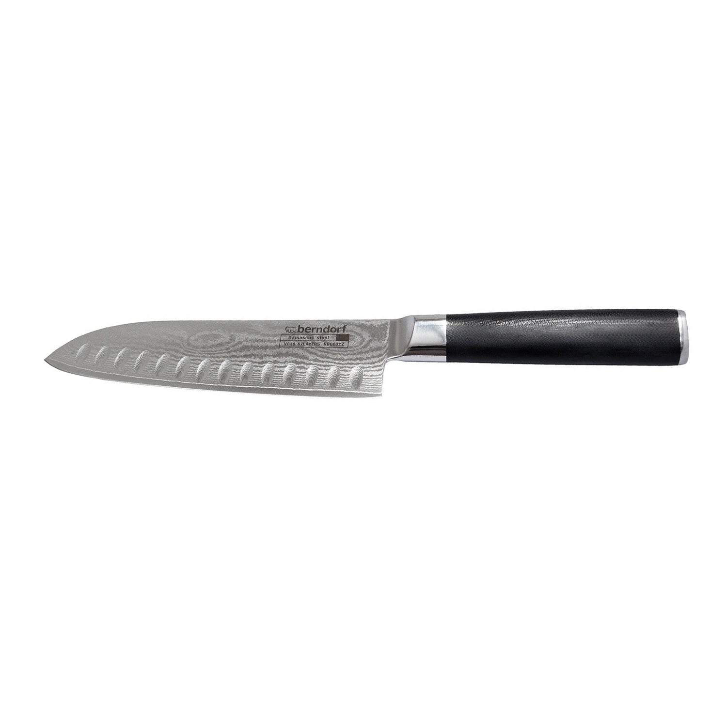 Santoku nož 15cm Hanamaki od damasciranog čelika