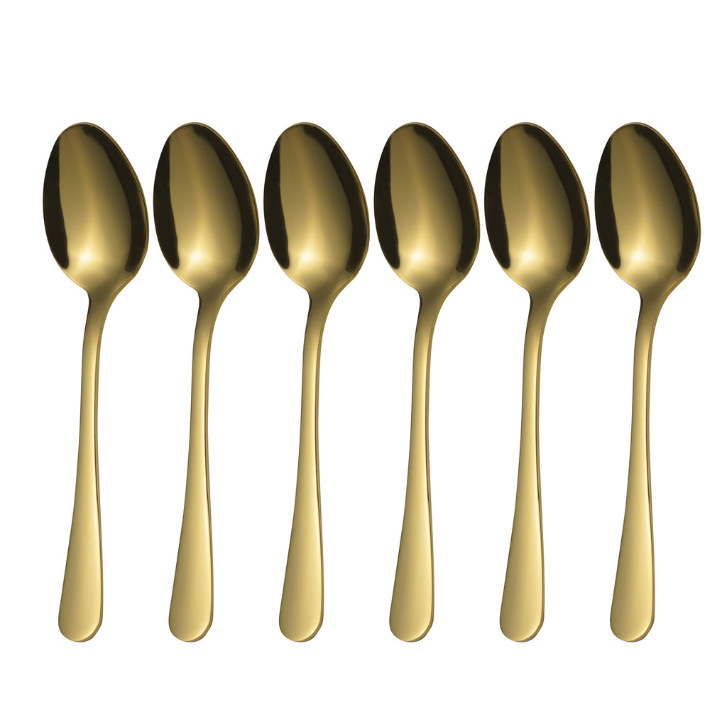 Escajg Hotel Gold kašikice za kafu 6/1